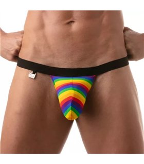 Bade-String Rainbow – Bunte Farben & perfekter Sitz, elastisch | TOF Paris
