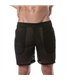 Herren Long Shorts Transparent Mesh – Leicht & Atmungsaktiv schwarz | TOF Paris
