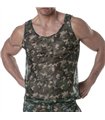 Herren Tank Top Camouflage Mesh – Atmungsaktiv & Stylisch | TOF Paris