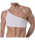 Tank Top Weiß – Asymmetrisch mit auffälligem Ketten-Detail | TOF Paris