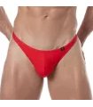 Schwimm-String Rot – Slim Fit, Komfort & Eleganz mit Designer-Logo | TOF Paris