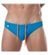 Badehose Mini Briefs Türkis – Slim Fit, schnelltrocknend & elegant | TOF Paris