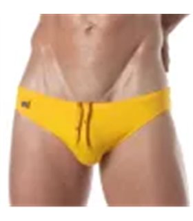 Mini-Slip Badehose Gelb – Slim Fit, Komfort & Paris-Design | TOF Paris