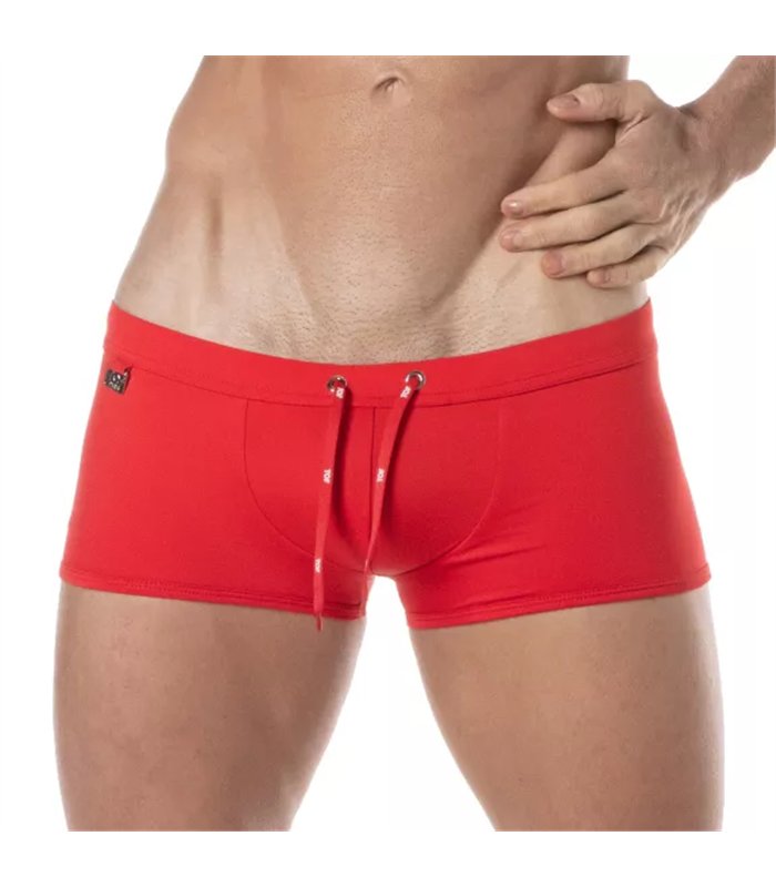 Badehose Slim-Fit Rot – Komfortabel & Langlebig für Strandspaß | TOF Paris