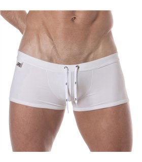 Badehose Slim-Fit Weiß – Komfort & Langlebigkeit für Strandfans | TOF Paris