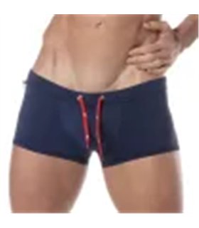 Schwimmshorts Marineblau Slim-Fit mit hochwertiger Komfortausstattung | TOF Paris