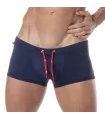 Schwimmshorts Marineblau Slim-Fit mit hochwertiger Komfortausstattung | TOF Paris