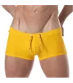 Badehose Slim-Fit in Gelb – Komfort & Stil für den Sommer | TOF Paris