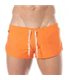 Mini Swim Shorts Orange – Slim Fit mit praktischem Rückentasche | TOF Paris