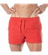 Badeshorts Herren – Mid-Thigh Schnitt mit schnelltrocknendem Stoff, Rot | TOF Paris