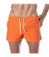 Badeshorts Herren – Mid-Thigh, schnelltrocknend & funktional Orange | TOF Paris