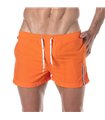 Badeshorts Herren – Mid-Thigh, schnelltrocknend & funktional Orange | TOF Paris