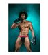 Stringless Thong mit weichem Baumwoll-Slip und XXL-Effekt, Schwarz | TOF Paris