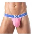 Stringless Thong Pink – Bequemer Komfort mit XXL-Beutel & Jacquard-Bund | TOF Paris