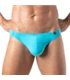 Herrenstring mit weichem Bi-Stretch Baumwollstoff – Slim Fit, Türkis | TOF Paris