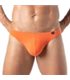 Herren String Orange mit weichem Baumwoll-Stretch & schlankem Bund | TOF Paris