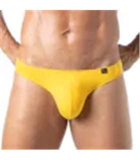 Herren String Gelb – Weicher Bi-Stretch Baumwolle, Formverstärkt | TOF Paris
