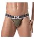 Jockstrap Khaki mit bi-stretch Baumwolle & flexiblem Bund | TOF Paris