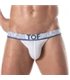 Jockstrap mit bi-stretch Baumwolle & flexiblem Jacquard-Bund Weiß | TOF Paris