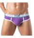 Slips mit Jacquard-Bund – sportlich, weich & flexible Passform, Lila | TOF Paris