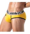 Slips Gelb mit Jacquard-Bund – Sportlich & Elastisch | TOF Paris