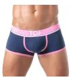 Boxershorts Marineblau mit elastischem Jacquard-Bund, sportlich & bequem | TOF Paris