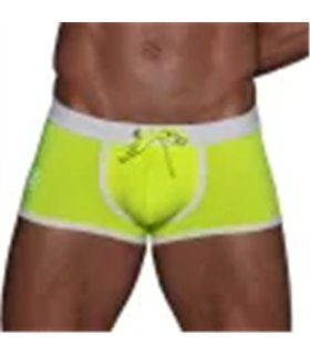 Badehose Neon Gelb – Figurbetont, chlorresistent & mit Komfortschaum | TOF Paris