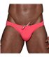 Badehose Neon Pink Mini-Brief Pink – Chlor- & Salzwasserresistent, KomfortBeutel | TOF Paris