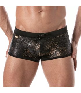 Herren Swim Boxer Gold – Figurschmeichelnd & Chlorresistent, schnelltrocknend | TOF