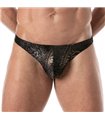 Herren Swim Thong – Ultraleicht & Exklusive Italien Prints, Gold | TOF