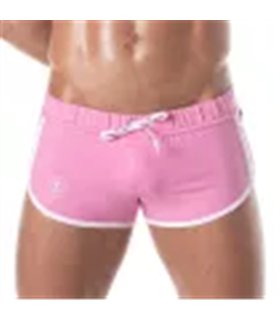 Herren Shorts Pink mit Push-Up Effekt & Atmungsaktivem Stoff | TOF Paris