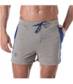 Fussball Shorts – Bequeme Mid-Thigh mit Kontraststreifen & Taschen, Grau | TOF Paris