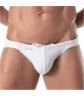 Mini Badeslip Holidays, Weiß – Sexy, minimalistischer Beach-Style | TOF