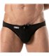 Mini Badeslip Holidays, Schwarz – Sexy, minimalistischer Beach-Style | TOF