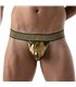 Stringless Thong, Gold – Atmungsaktiver Metall-Lurex mit flexiblem Halt | TOF