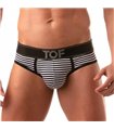 Herren Slip Sailor, Schwarz – Moderner Komfort mit maritimem Design | TOF