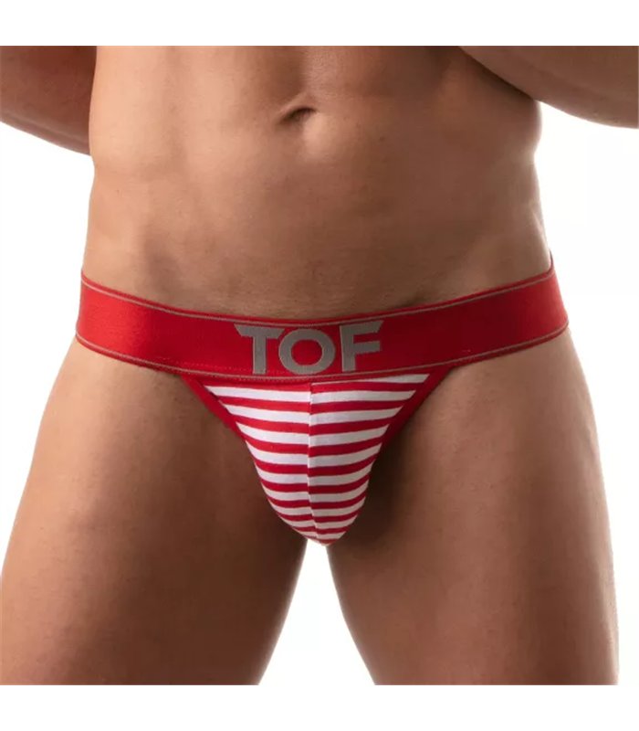 Jockstrap Herren, Rot – maritimer Stil & bequemer Sitz | TOF