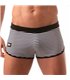 Herren Mini Shorts, Schwarz – Sexy, nautisch inspiriert & figurbetont | TOF