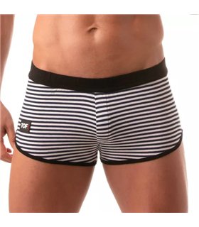 Herren Mini Shorts, Schwarz – Sexy, nautisch inspiriert & figurbetont | TOF