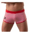 Herren Mini Shorts, Rot – Sexy, nautisch inspiriert & figurbetont | TOF