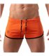 Shorts Low Waist in Orange mit Cut-outs und TOF-Logo Herren – Retro Style | TOF