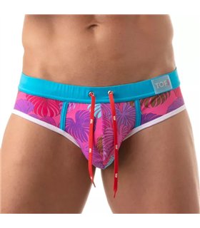 Badehose Herren – Low-Rise, Perfekte Passform, Pink | TOF