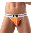 Jockstrap French – Bequemer Halt mit elastischem Jacquardbund, Orange | TOF