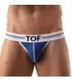 Jockstrap French – Bequemer Halt mit elastischem Jacquardbund, Royal Blau | TOF