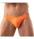 Herren Bikini-Slip mit vorgeformtem Komfort-Vordertasche, Orange | TOF