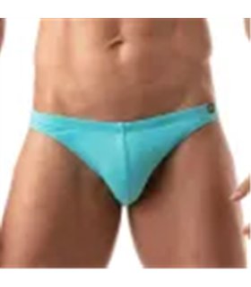 Herren Bikini-Slip mit vorgeformtem Komfort-Vordertasche, Türkis | TOF Herren Bikini-Slip mit vorgeformtem Komfort-Vordertasche, Türkis | TOF