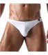 Herren Bikini-Slip mit vorgeformtem Komfort-Vordertasche, Weiß | TOF