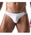 Herren Bikini-Slip mit vorgeformtem Komfort-Vordertasche, Weiß | TOF Herren Bikini-Slip mit vorgeformtem Komfort-Vordertasche, Weiß | TOF