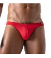 Herren Bikini-Slip mit vorgeformtem Komfort-Vordertasche, Rot | TOF