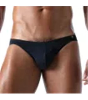 Herren Bikini-Slip mit vorgeformtem Komfort-Vordertasche, Marineblau | TOF